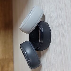CONTOURED SILICONE RINGS, set of 3